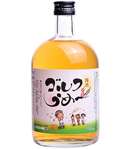 Amazon.co.jp: ゴルフコンペの景品 参加賞に 梅酒 ゴルフうめ～ 300ml